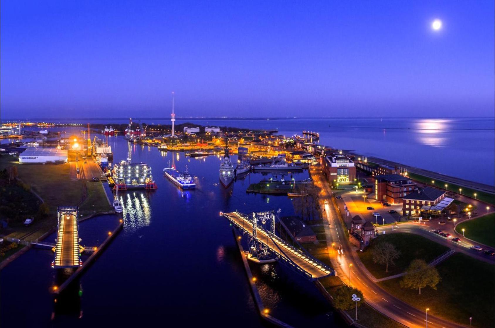 Apartement Lujzi Wilhelmshaven Esterno foto